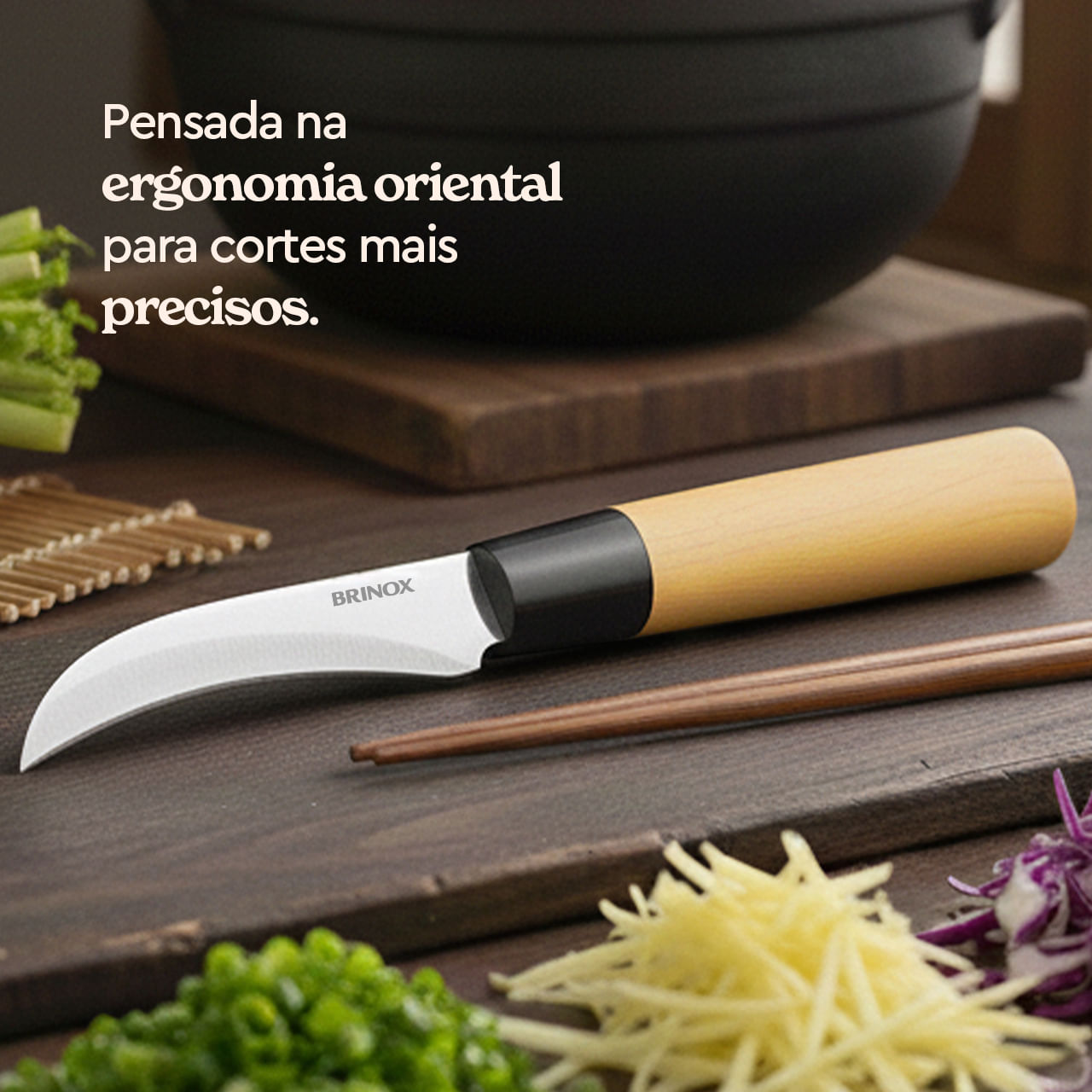 Faca para Legumes 3 1/2" - Samurai 3" - Imagem 3